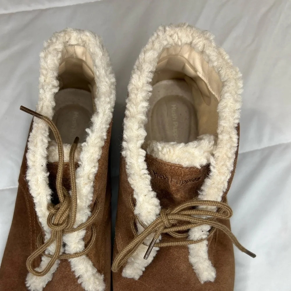 Hush Puppies Microfiber Boots size 11 - Picture 4 of 10